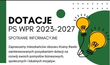 Zaproszenie na spotkanie informacyjne