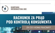 Rachunki za energię elektryczną pod kontrolą konsumenta